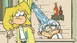 Loud House Mom Wake Up Shower GIF