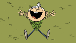 Loud House Mom Watching Lincoln Lying On Ground GIF