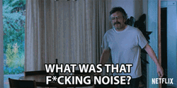 Loud Noise What Was That GIF