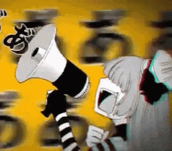 Loud Noises Anime Girl Scream GIF
