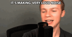 Loud Noises Fred Pye Podcast GIF