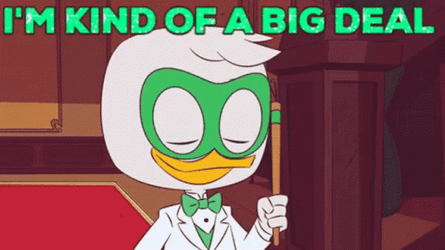 Louie Duck Im Kind Of A Big Deal GIF