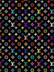 Louis Vuitton Brand Pattern Art