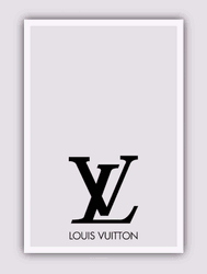 Louis Vuitton Fashion Models Collage