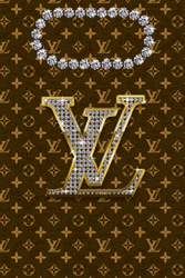 Louis Vuitton Fashion Sparkle Art