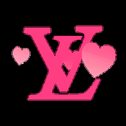 Louis Vuitton Valentine's Day Sticker