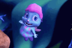 Lovable Bibble Getting Hit By Stones GIF