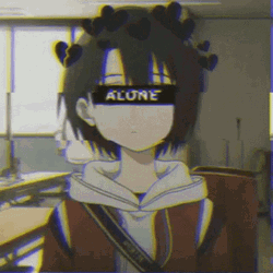 Love Alone Depressed Anime GIF
