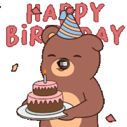 Love Happy Birthday Sticker GIF