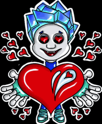 Love Heart Ice GIF