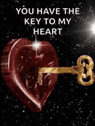 Love Heart Key  GIF