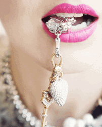 Love Heart Keychain GIF