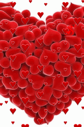 Love Heart Made Of Hearts GIF