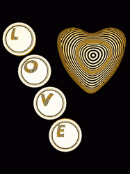 Love Heart Tunnel GIF