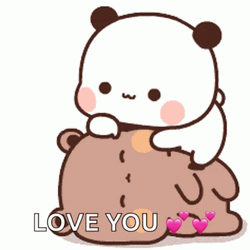 Love Hug Milk And Mocha Bear GIF