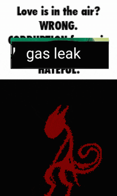Love Is In The Air Wrong Gas Leak GIF