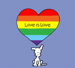 Love Is Love Chippy Dog