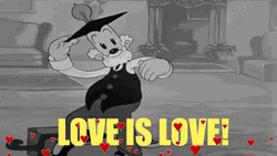 Love Is Love Old Cartoon