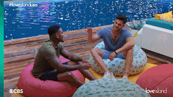 Love Island USA Andre KCi Hand Shake GIF