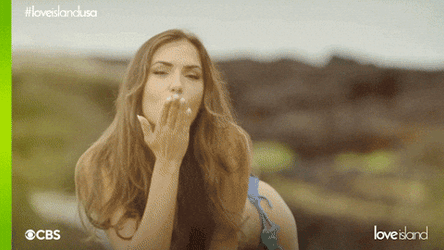 Love Island USA Bailey Blowing Kiss GIF