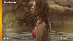 Love Island USA Elly Hair Flip GIF