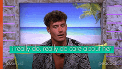 Love Island USA Isaiah Care About Her GIF