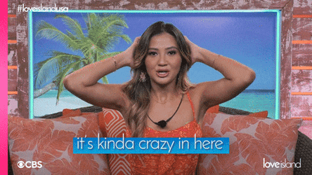 Love Island USA Kyra Kinda Crazy In Here GIF