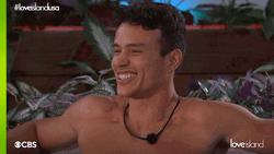 Love Island USA Will Moncada Smiling GIF