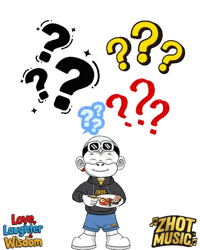 Love Laughter Wisdom Poster With Cartoon Sticker