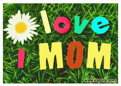 Love Mom Flower GIF