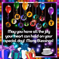 Love You Balloons GIF
