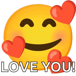 Love You Emojis GIF