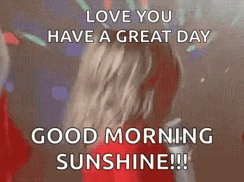 Love You Have A Great Day Good Morning Sunshine !! GIF