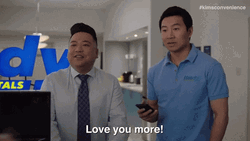 Love You More Cashier GIF