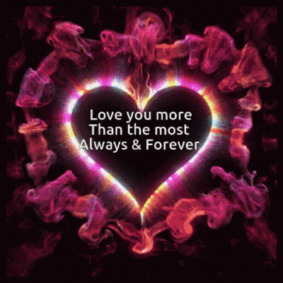 Love You More Than Forever Heart GIF