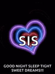 Love You Sister Good Night Sleep Tight GIF
