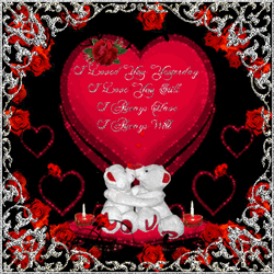 Love You So Much Bear Kissing GIF