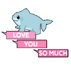 Love You So Much Cute Sticker GIF
