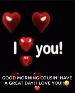 Love You So Much Happy Cousins Day GIF