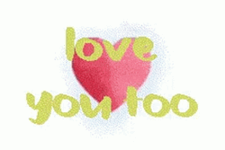 Love You Too Beating Heart  GIF