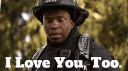 Love You Too Station 19 Dean GIF