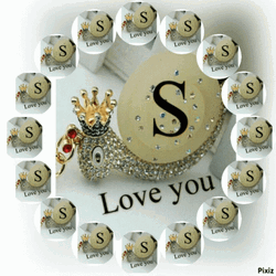 Love You With S On Crystals GIF