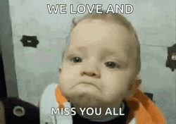 Lovely Baby Sobbing Love You Meme GIF