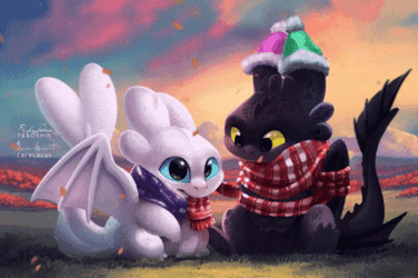 Lovers Time Toothless Meme GIF