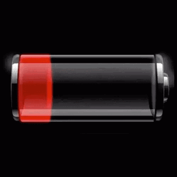 Low Battery I Need Beer Warning GIF