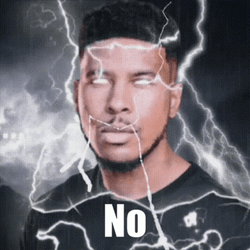 Low Tier God Says No GIF