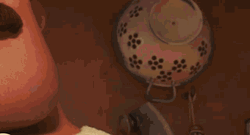 Luca Cute Glaring Cat GIF