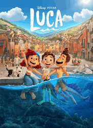 Luca Disney Pixar Poster GIF
