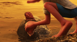 Luca Fixing His Hair GIF