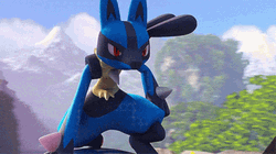 Lucario On Top Of Ship Ready GIF